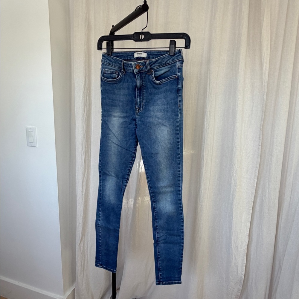 Forever 21 Vintage Blue Skinny Jeans